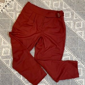 Cartonnier High Waisted Pleated Trouser